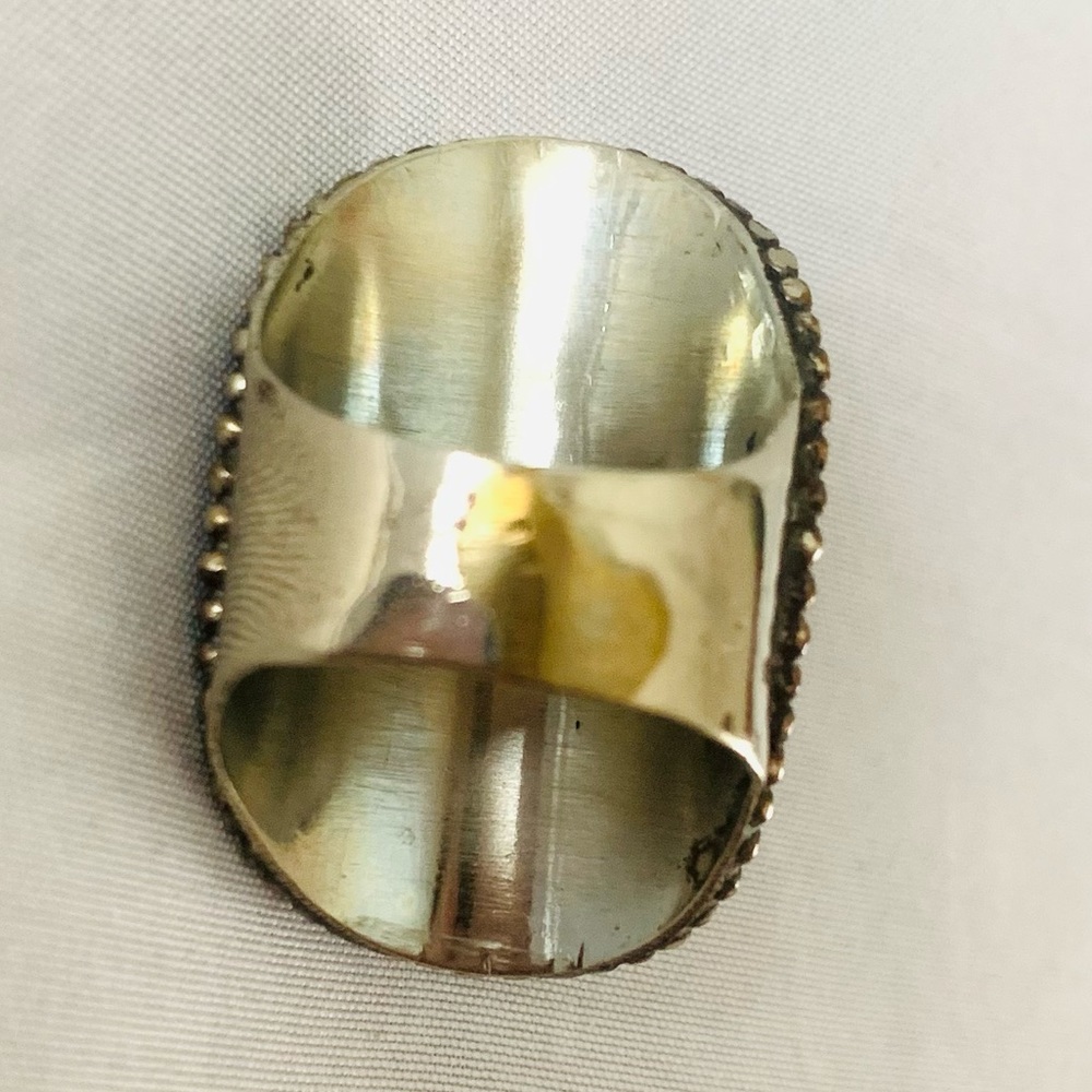 Handmade Himalayan jewelry ring - Picture 6 of 7